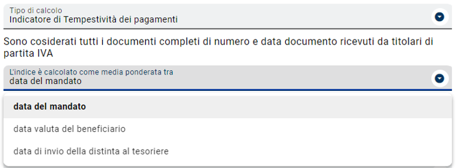 Indice tempestività pagamenti