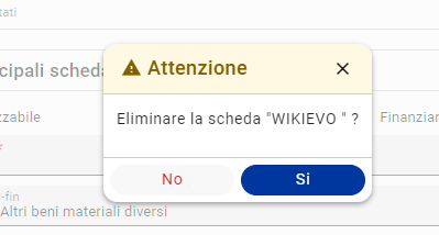 Ricerche e gestione beni-Accentratore
