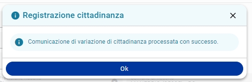 Avviso di comunicazione lista attività