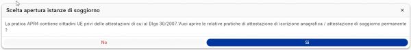 Apertura istanza contestualmente a pratica di iscrizione APR
