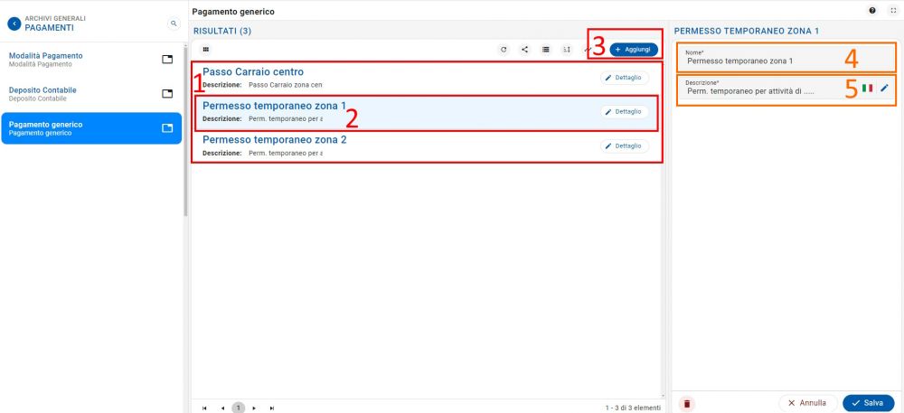 pagamento genericoi