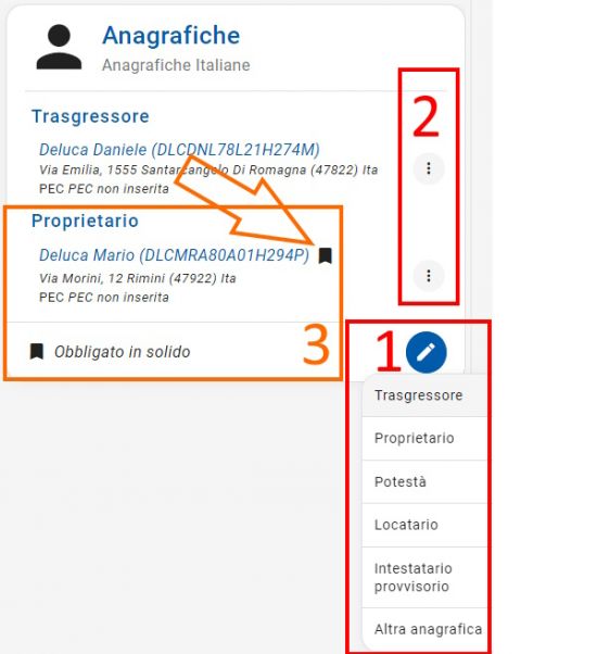 gestione anagrafiche