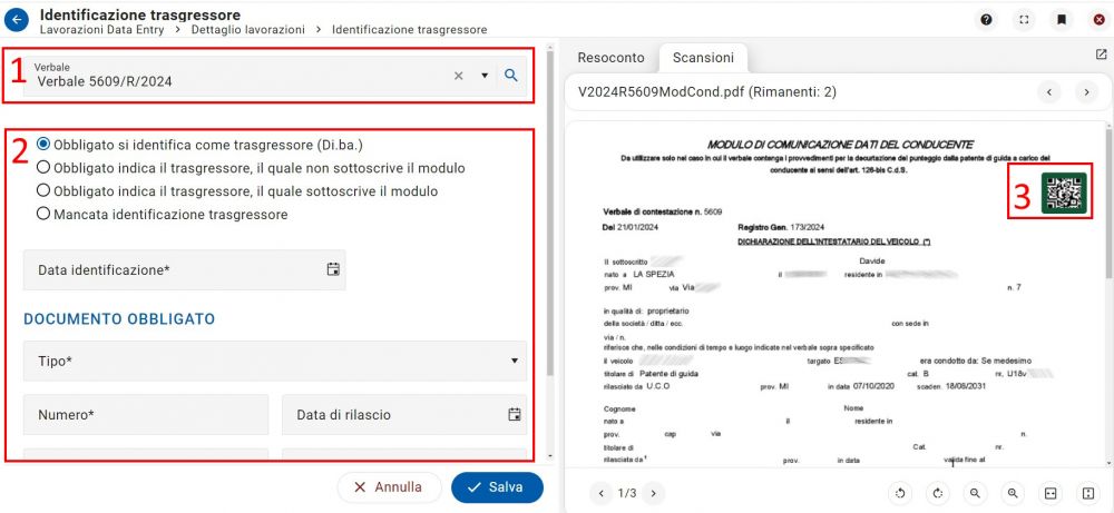 Modulo conducente