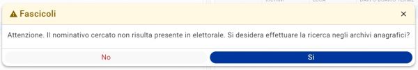 Gestione fascicoli sottoscrittori di lista