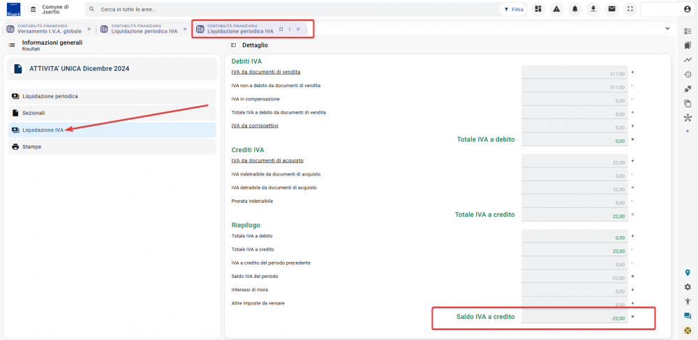 Versamento globale