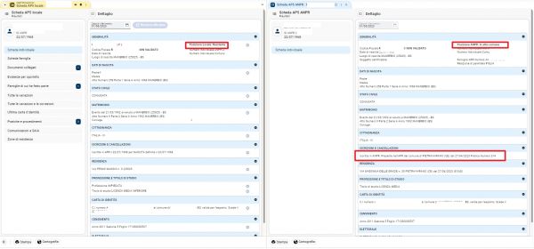 Comunicazioni da ANPR: aggiornamento scheda individuale in seguito ad emigrazione