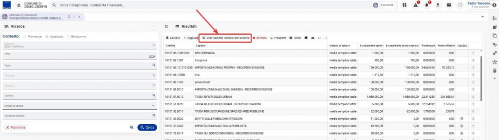 Fondo crediti dubbia esigibilità