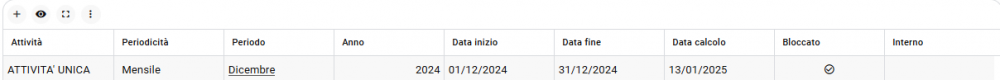 Liquidazione periodica
