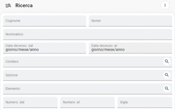 DETTAGLIO RICERCA DEFUNTI RIQUADRO 1