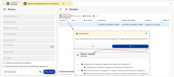 Attestazioni Iscrizione Anagrafica per Neonati