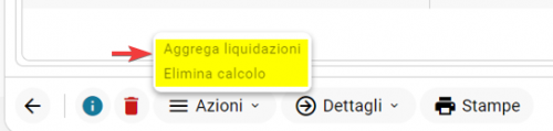 Aggrega liquidazioni