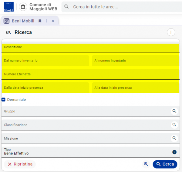 Beni mobili