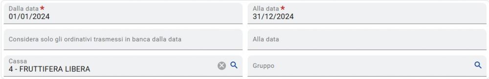 Situazione di cassa