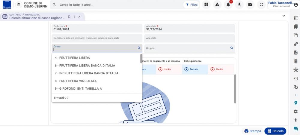Situazione di cassa