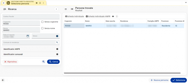 Registrazione Manuale di una Carta di Identità