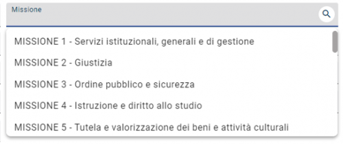 Inserimento beni