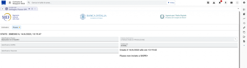Flussi ordinativi