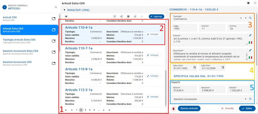 Visualizzazione articoli ExtraCds