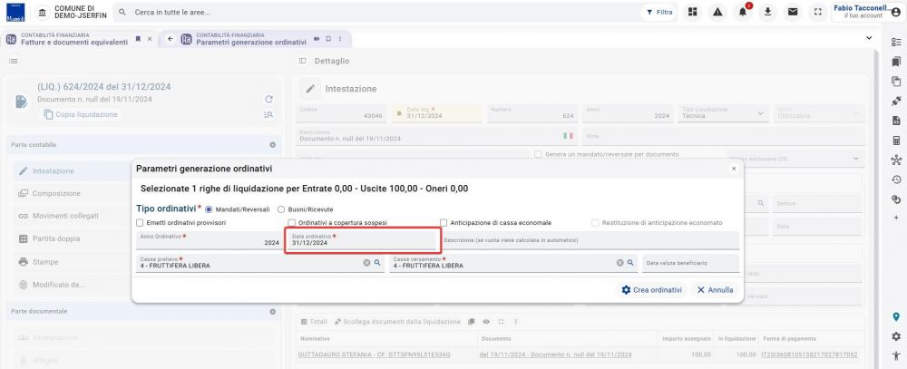 Contesto di lavoro ragioneria