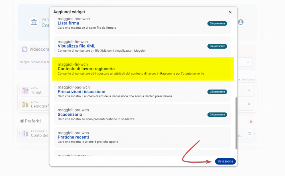 Contesto di lavoro ragioneria