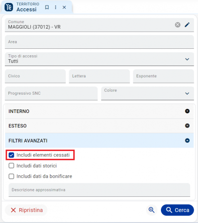 popup modifica data validità