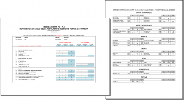 Statistiche istat annuali