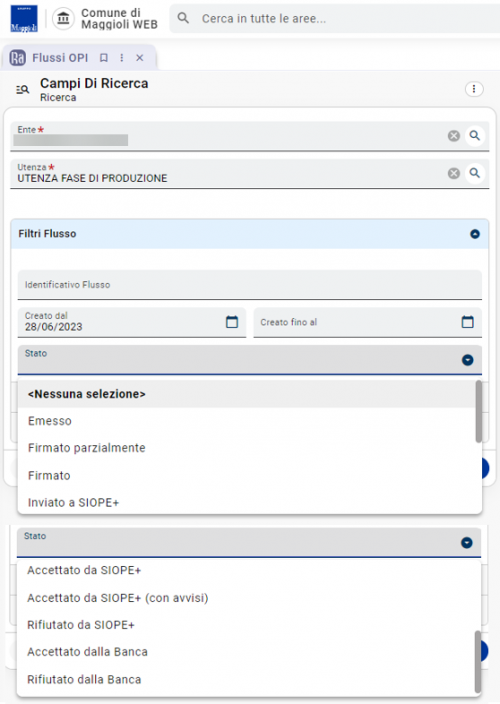 Flussi ordinativi