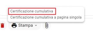 Gestione fascicoli sottoscrittori di lista