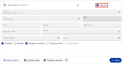 popup modifica data validità