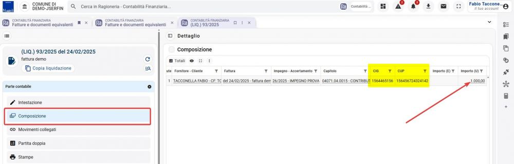 Liquidazioni-Accentratore
