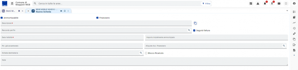 Beni mobili-Accentratore